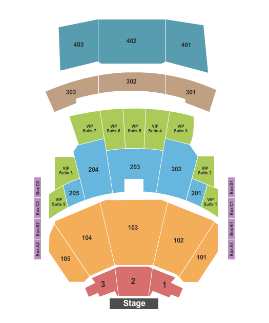 Yaamava Theater LIT AF Seating Chart